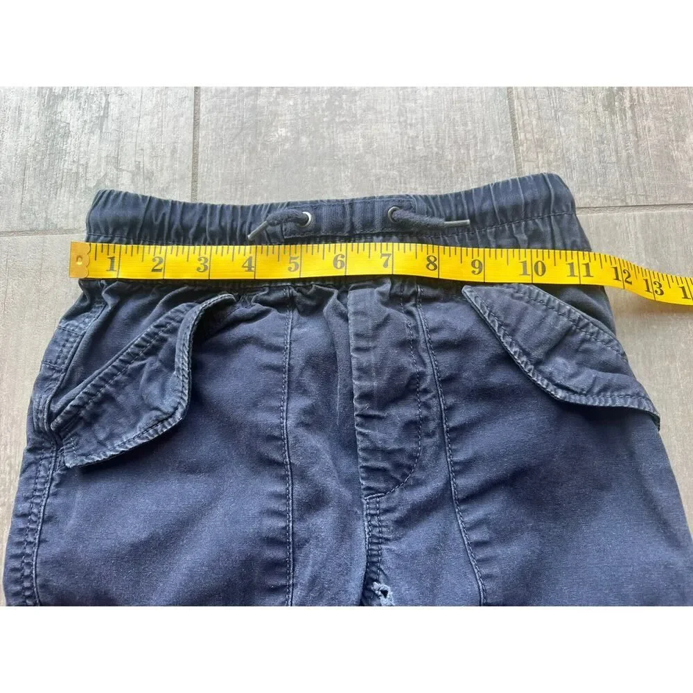 Gap Kids Boys Zip Away Jogger Jeans to Shorts Zip Off Pants S 6-7 Pull On READ!
